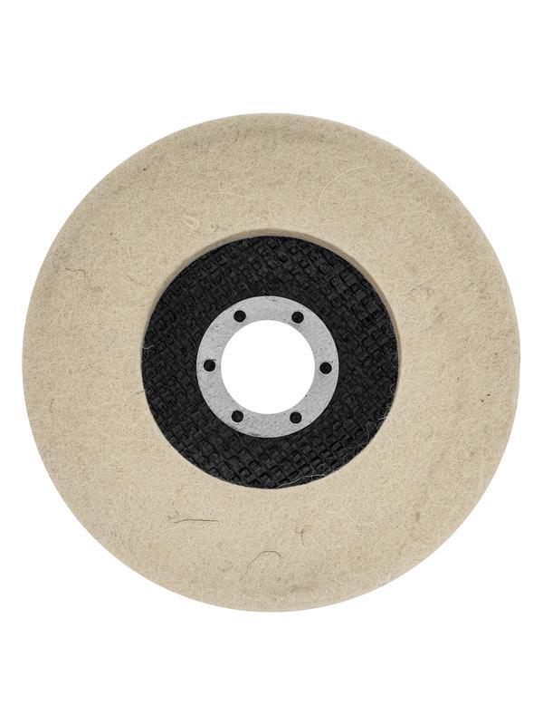 Круг полировальный непрерывный из натурального войлока 125 х 22.2 мм Matrix