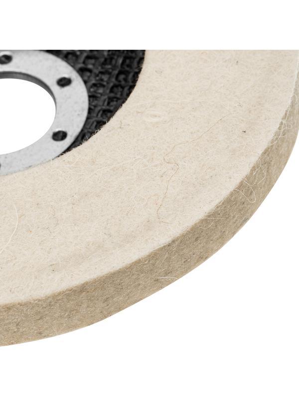 Круг полировальный непрерывный из натурального войлока 125 х 22.2 мм Matrix