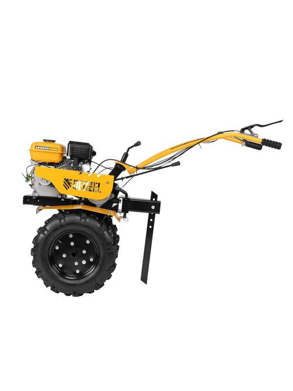 Мотоблок DPT-270, 7 л.с, ременное сцепление, ширина 85 см, глубина 35 см, фрез 3 х 4, ШОМ, передачи 2В/1Н Denzel