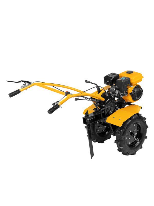 Мотоблок DPT-270, 7 л.с, ременное сцепление, ширина 85 см, глубина 35 см, фрез 3 х 4, ШОМ, передачи 2В/1Н Denzel