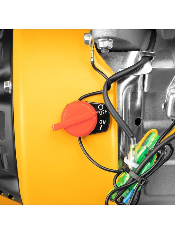 Мотоблок DPT-270, 7 л.с, ременное сцепление, ширина 85 см, глубина 35 см, фрез 3 х 4, ШОМ, передачи 2В/1Н Denzel