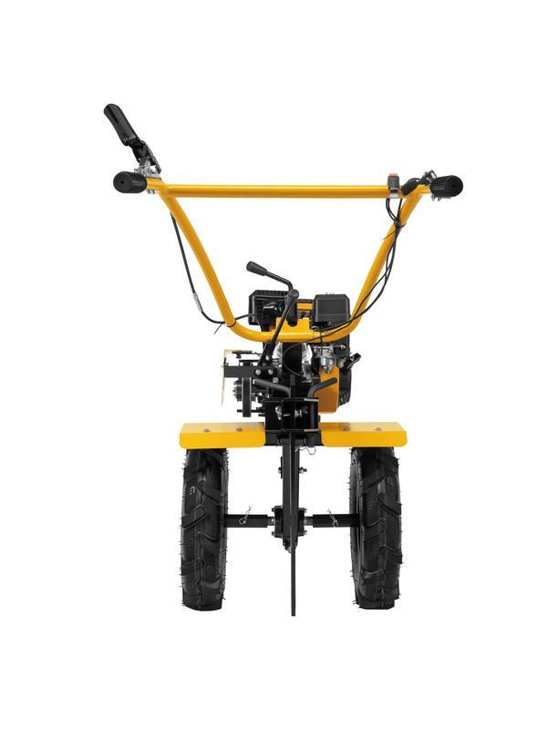 Мотоблок DPT-270, 7 л.с, ременное сцепление, ширина 85 см, глубина 35 см, фрез 3 х 4, ШОМ, передачи 2В/1Н Denzel