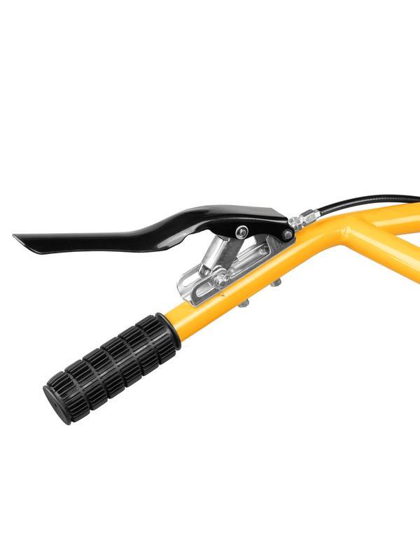 Мотоблок DPT-270, 7 л.с, ременное сцепление, ширина 85 см, глубина 35 см, фрез 3 х 4, ШОМ, передачи 2В/1Н Denzel