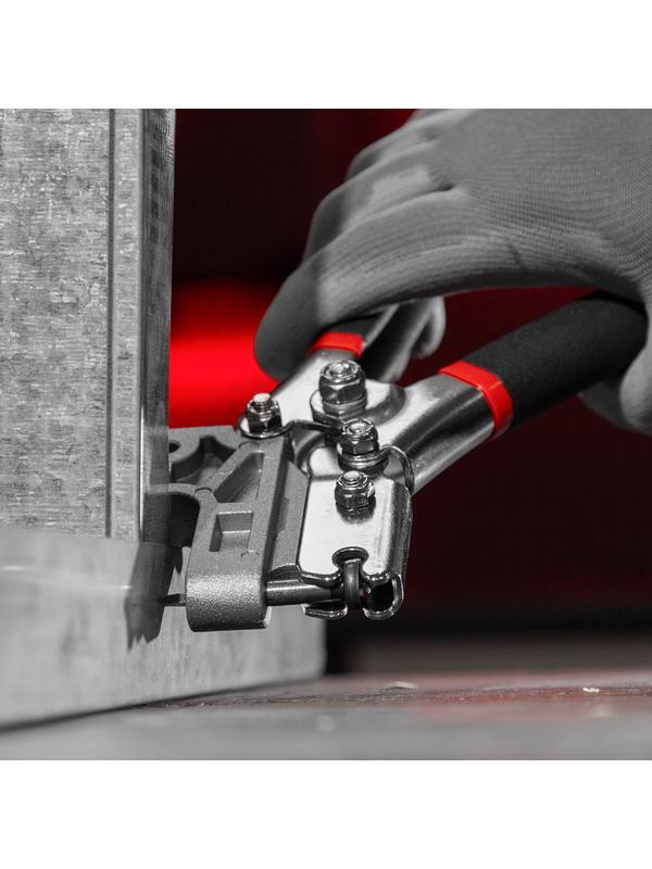 Просекатель для металлического профиля, под гипсокартон, работа одной рукой Matrix