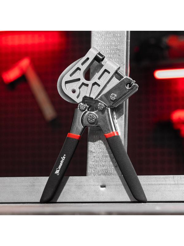 Просекатель для металлического профиля, под гипсокартон, работа одной рукой Matrix