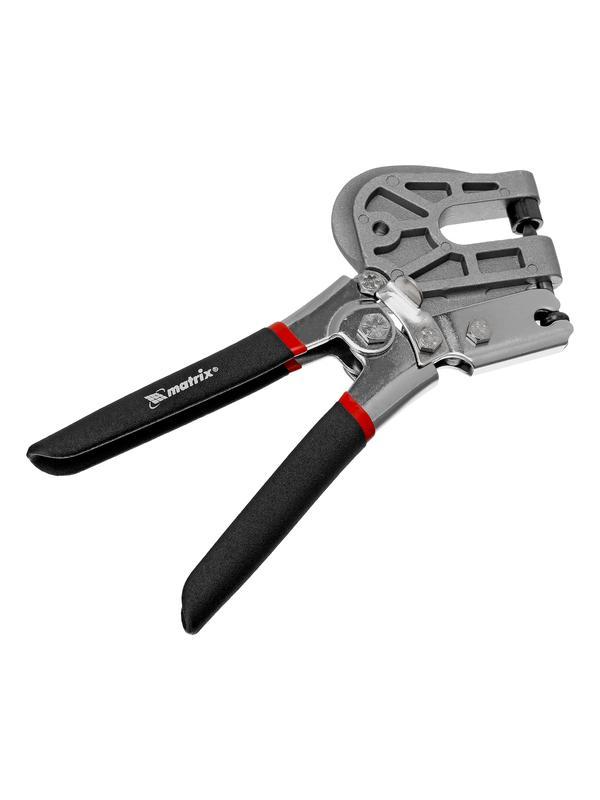 Просекатель для металлического профиля, под гипсокартон, работа одной рукой Matrix