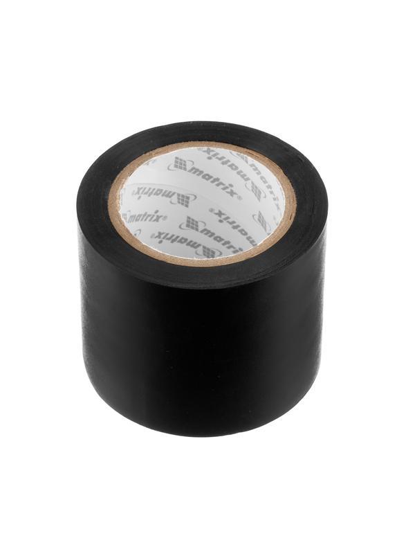 Изолента черная, 50 мм х 10 м Matrix