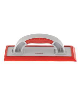 Терка пластмассовая для эпоксидной затирки, сменное резиновое покрытие, 250 x 95 мм, двухкомпонентная ручка Matrix