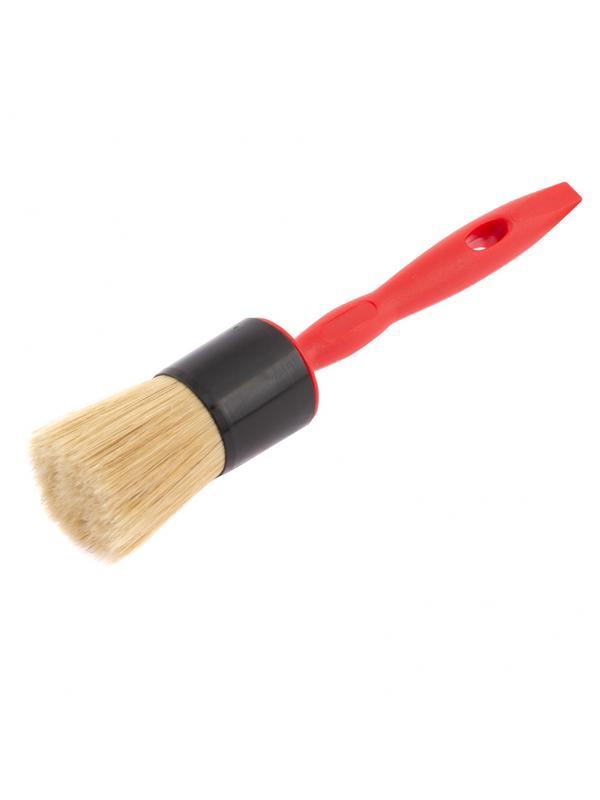 Кисть круглая №40, натуральная щетина, пластиковая ручка, Color line Matrix