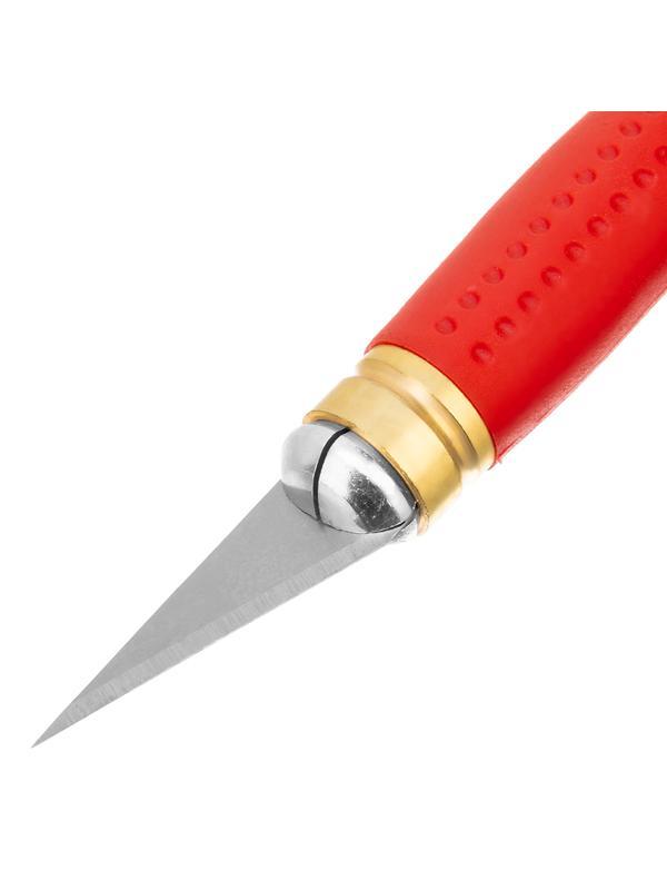 Нож для дизайнерских работ, двухкомпонентная рукоятка, 5 запасных лезвий Matrix