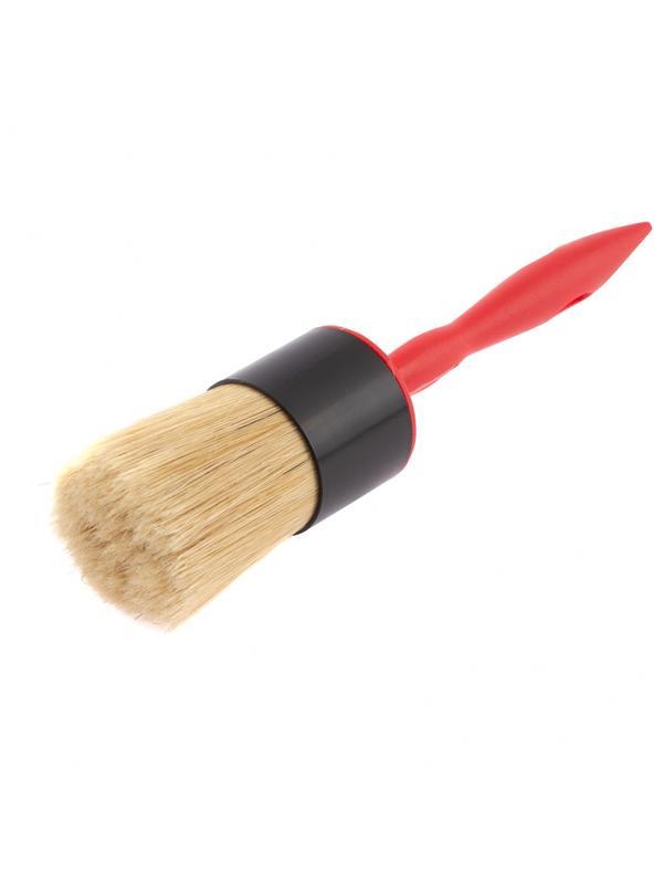 Кисть круглая №50, натуральная щетина, пластиковая ручка, Color line Matrix