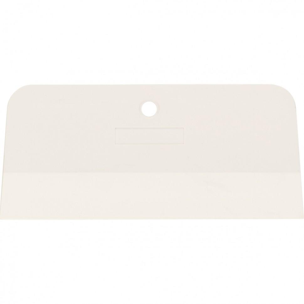 Шпатель, белая резина, 180 мм Россия Сибртех