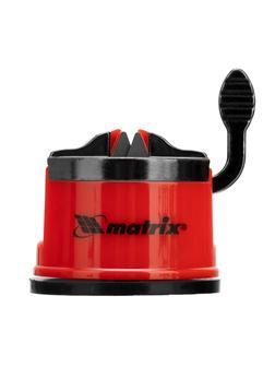 Приспособление для затачивания ножей любого типа, метал. направляющая, крепление на присоске Matrix