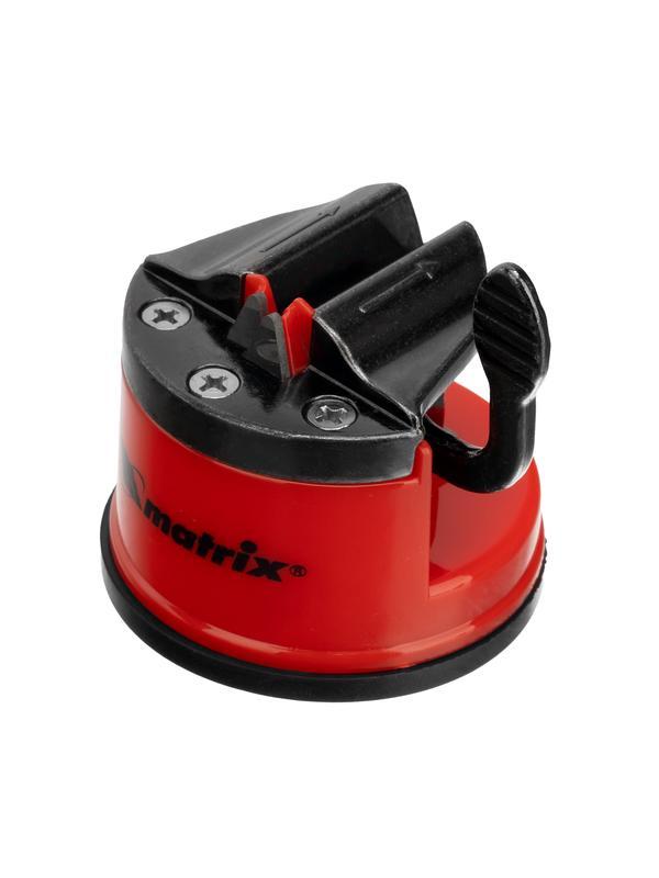 Приспособление для затачивания ножей любого типа, метал. направляющая, крепление на присоске Matrix