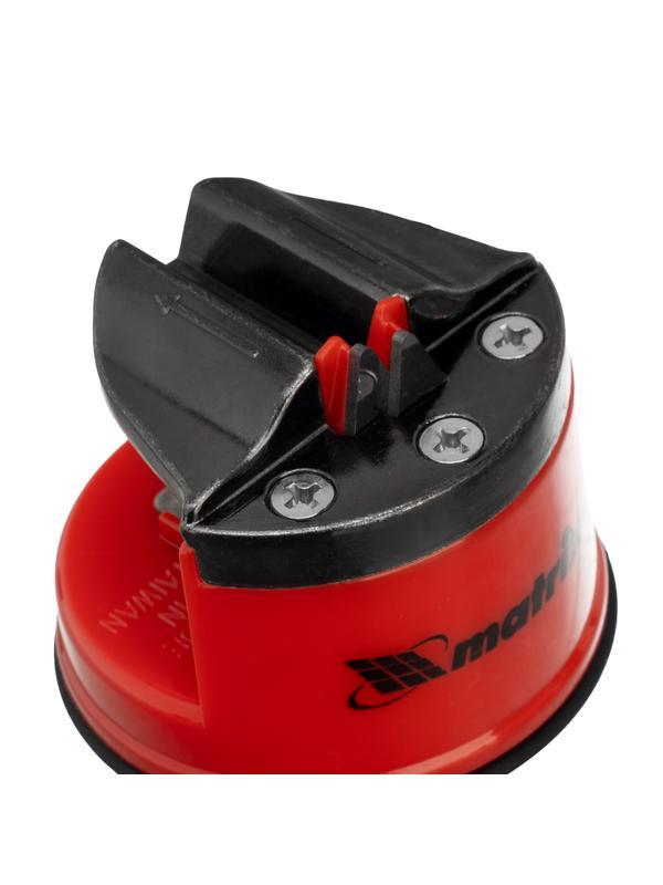 Приспособление для затачивания ножей любого типа, метал. направляющая, крепление на присоске Matrix