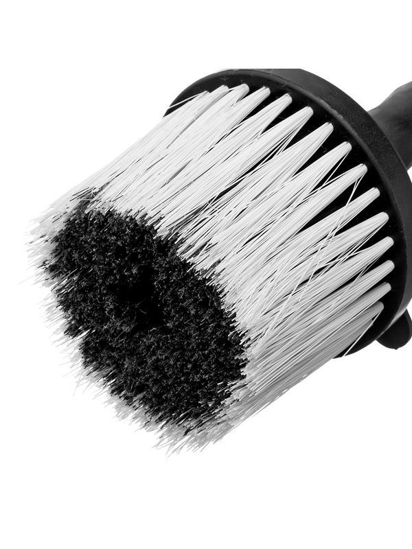 Кисть-макловица круглая, искусственная щетина, пластмассовый корпус, пластмассовая ручка MTX