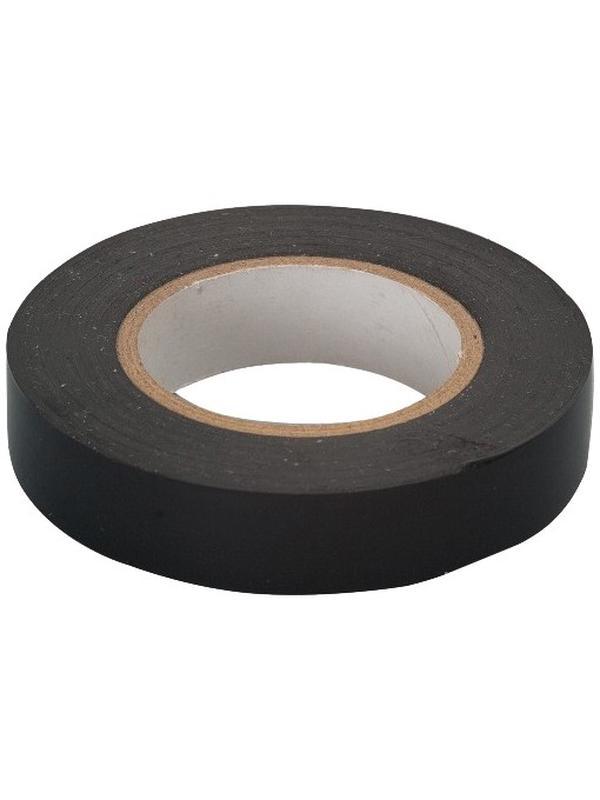 Изолента ПВХ, 15 мм х 10 м, черная Сибртех
