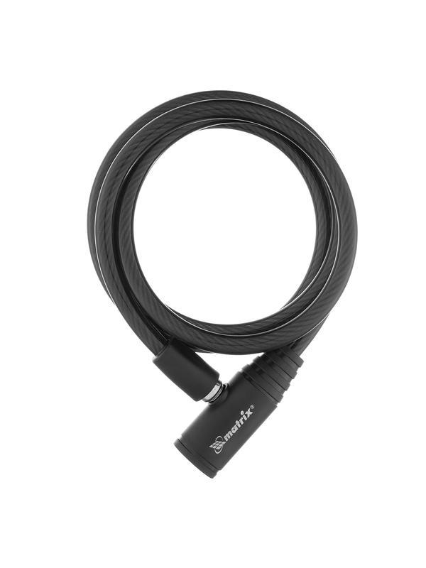 Замок тросовый универсальный, 8 х 1200 мм Matrix