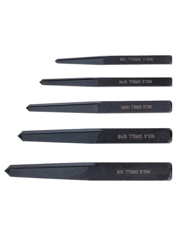 Набор экстракторов 5 шт, прямой квадрат Matrix