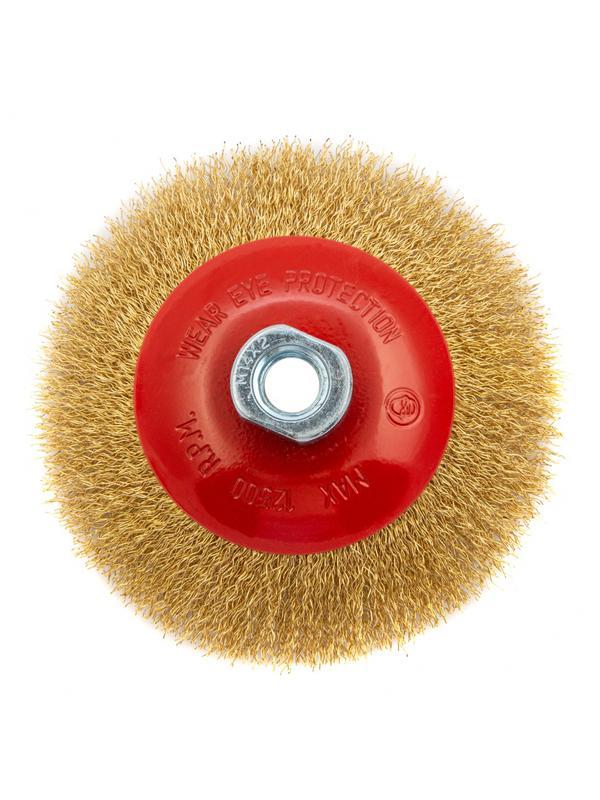 Щетка для УШМ, 125 мм, М14, 