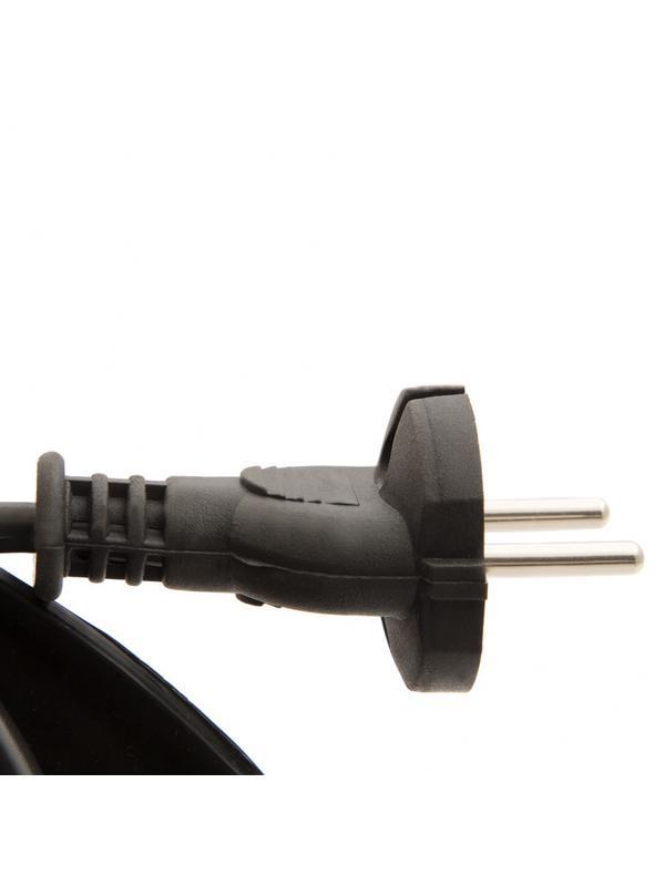 Удлинитель силовой 40 м, 10А, тип УХ10, ПВС, на кабельной катушке, 4 розетки без заземления Сибртех