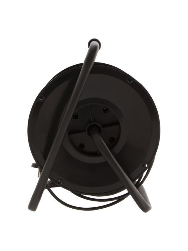 Удлинитель силовой 40 м, 10А, тип УХ10, ПВС, на кабельной катушке, 4 розетки без заземления Сибртех