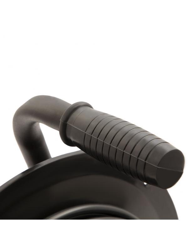 Удлинитель силовой 40 м, 10А, тип УХ10, ПВС, на кабельной катушке, 4 розетки без заземления Сибртех