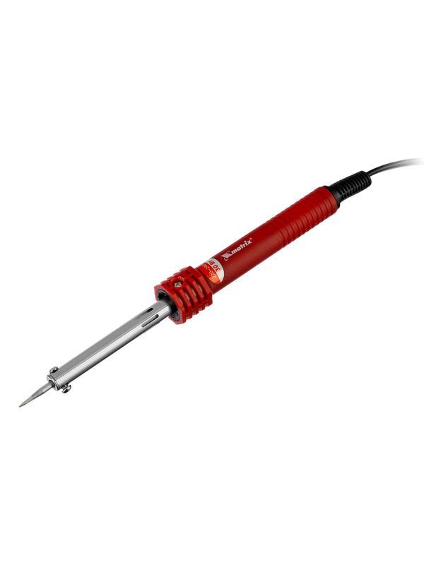 Паяльник, пластиковая рукоятка, медный наконечник с долговечным защитным покрытием, 220 В, 30 W Matrix