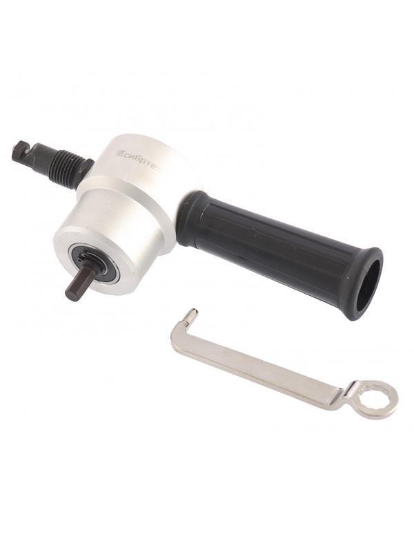 Насадка на дрель для резки листового металла до 1.8 мм Сибртех