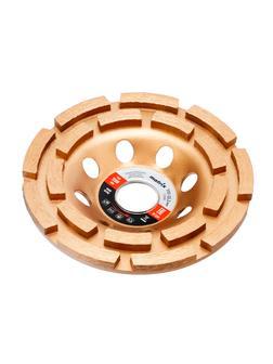 Чашка алмазная зачистная, 115 мм, двухрядная Matrix