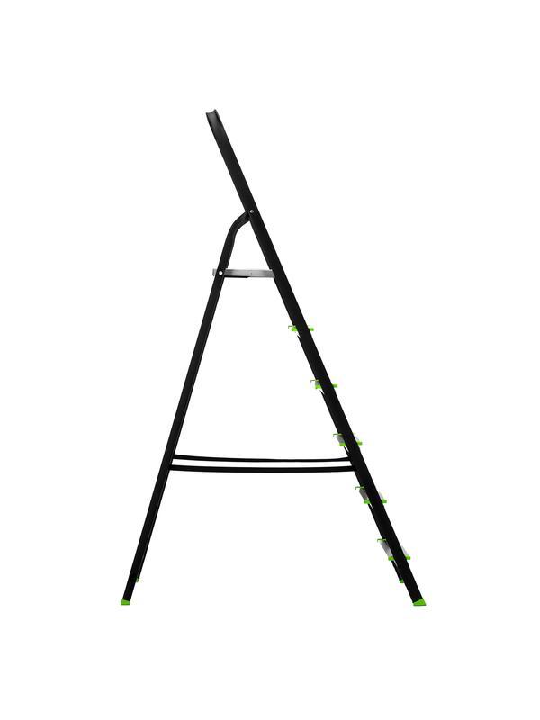 Стремянка, 6 ступеней, стальной профиль, алюминиевые ступени Россия Сибртех