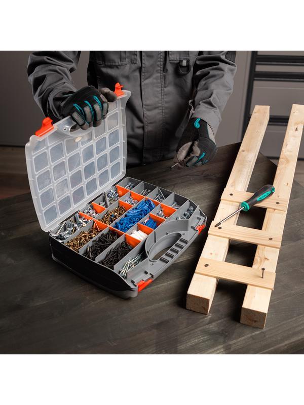 Органайзер двухсторонний 325 x 280 x 85 мм, пластик Россия Stels