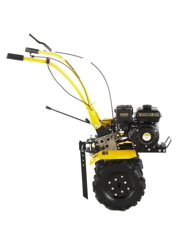 Мотоблок DPT-170, 7 л.с, ременное сцепление, ширина 85 см, глубина 35 см, фрез 3 х 3, ШОМ, передачи 2В/1Н Denzel