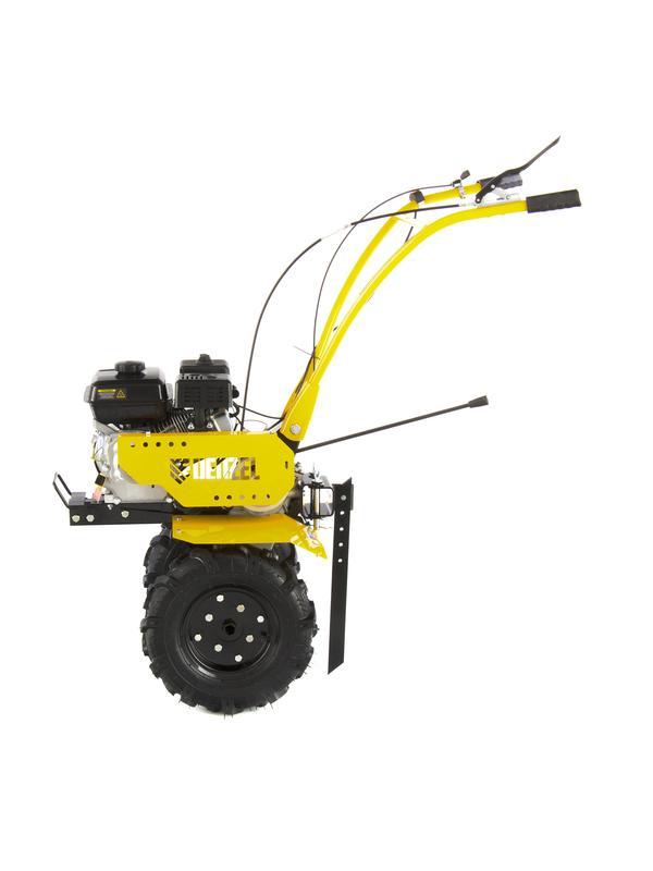 Мотоблок DPT-170, 7 л.с, ременное сцепление, ширина 85 см, глубина 35 см, фрез 3 х 3, ШОМ, передачи 2В/1Н Denzel