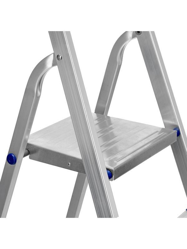 Стремянка, 6 ступеней, алюминиевая, Россия, Сибртех
