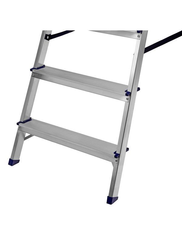 Стремянка, 6 ступеней, алюминиевая, Россия, Сибртех