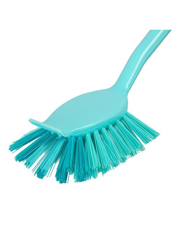 Щетка для посуды квадратная 68 х 37 х 275 мм, двухкомпонентная рукоятка Elfe