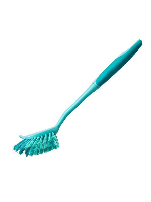 Щетка для посуды квадратная 68 х 37 х 275 мм, двухкомпонентная рукоятка Elfe