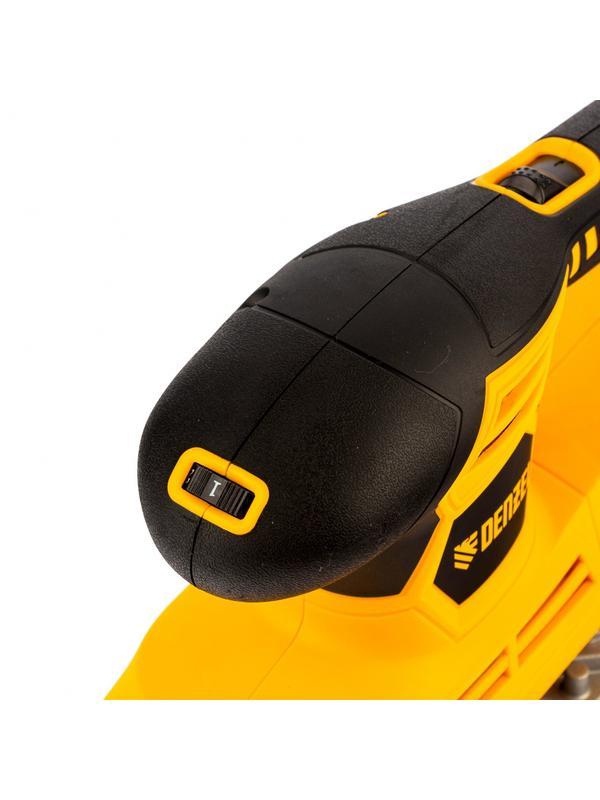 Машина плоскошлифовальная вибрационная VS-90-187, 240 Вт, 6000-11000 об/мин Denzel