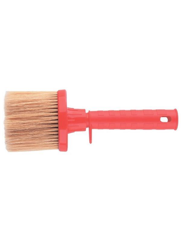 Кисть маховая, КМ 80, натуральная щетина, пластиковый корпус, пластиковая ручка Россия Matrix