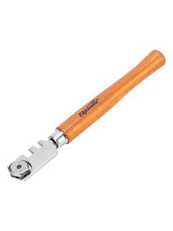 Стеклорез шестироликовый с деревянной рукояткой Sparta