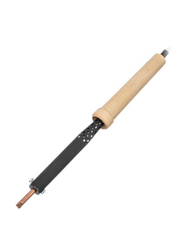 Паяльник электрический ЭПСН-03-65/220, деревянная ручка, Россия Сибртех