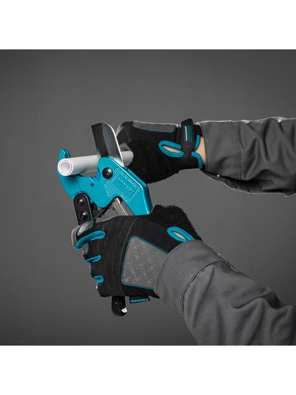 Ножницы для резки изделий из ПВХ, универсальные, D 42 мм, порошковое покрытие рукояток Gross