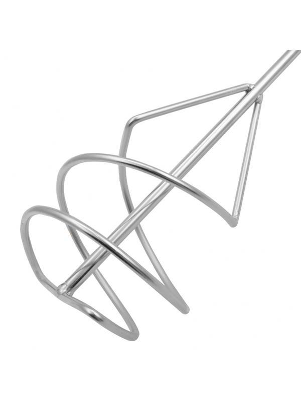 Миксер для песчано-гравийных смесей, 120 х 600 мм, оцинкованный, хвостовик SDS Plus Denzel