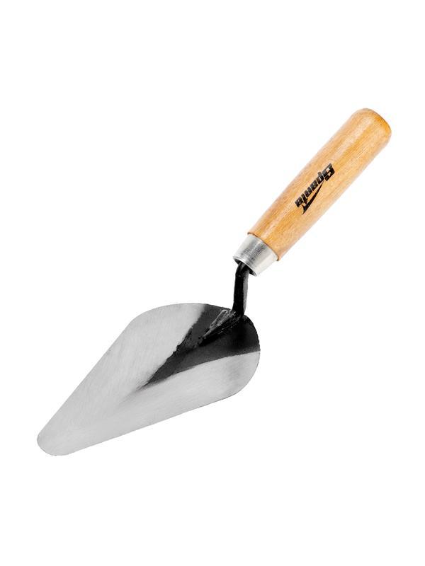 Кельма печника стальная, 150 мм, деревянная ручка Sparta