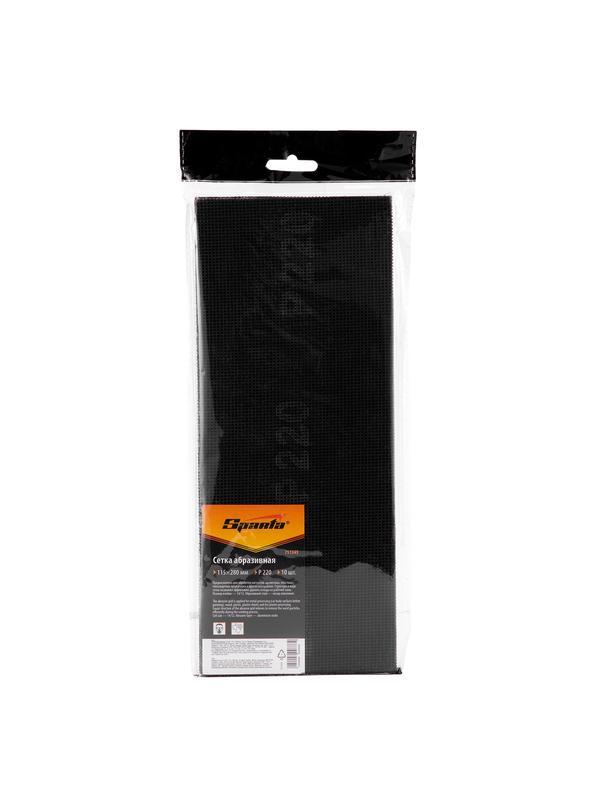 Сетка абразивная, P 220, 115 х 280 мм, 10 шт Sparta
