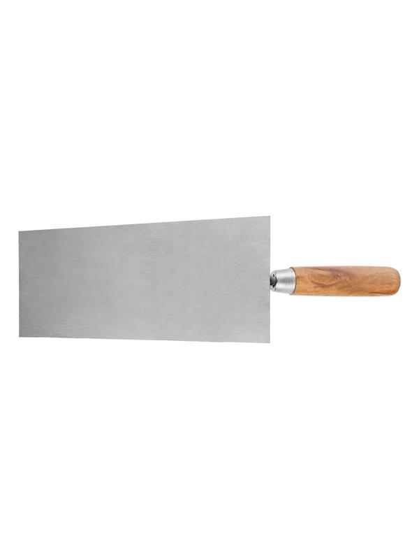 Кельма отделочника стальная, 200 мм, деревянная ручка Sparta