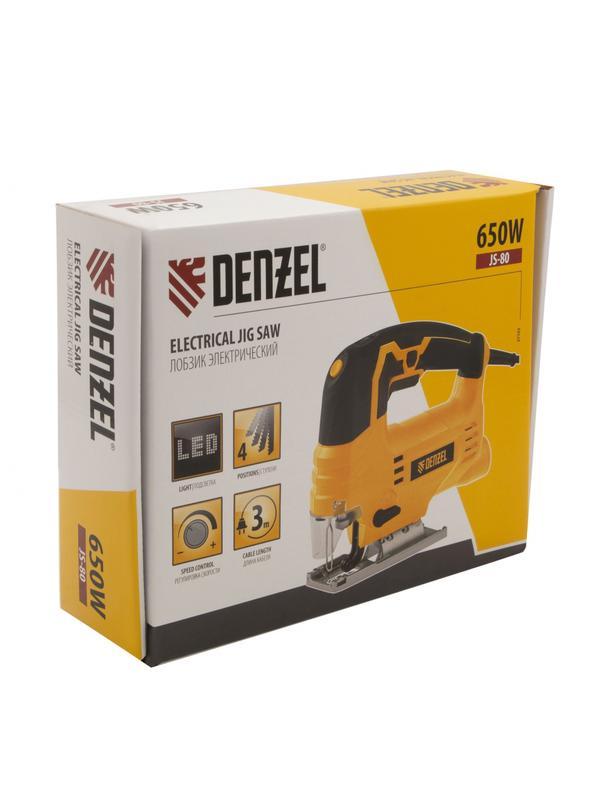Лобзик электрический JS-80, 650 Вт, 80 мм Denzel
