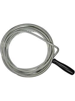 Трос для прочистки труб, L-3 м, D 6 мм Сибртех
