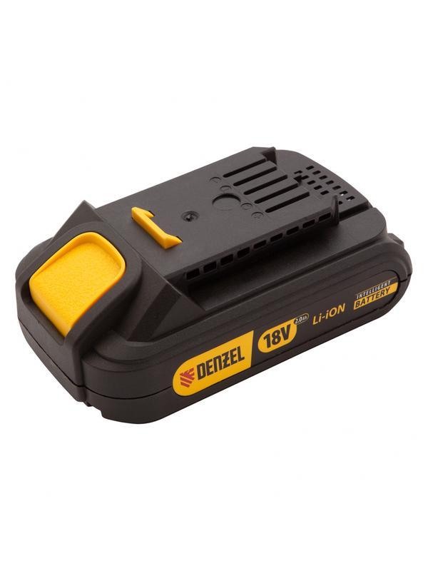Батарея аккумуляторная IB-18-2.0, Li-Ion, 18 В, 2.0 А/ч Denzel